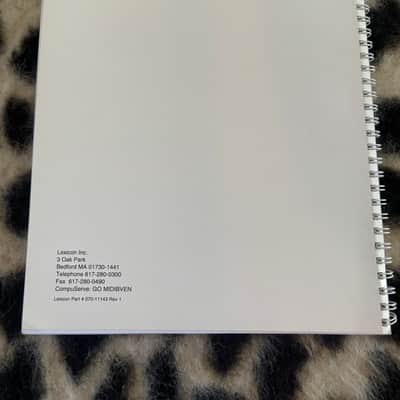 Lexicon PCM 80 Dual FX Algorithm Card User Guide image 4