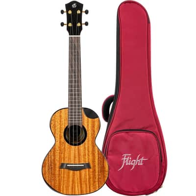 Flight Nomad Royal Series Solid Mahogany Top Rosewood Neck 4-String Tenor Ukulele w/Gig Bag & Humidifier image 2