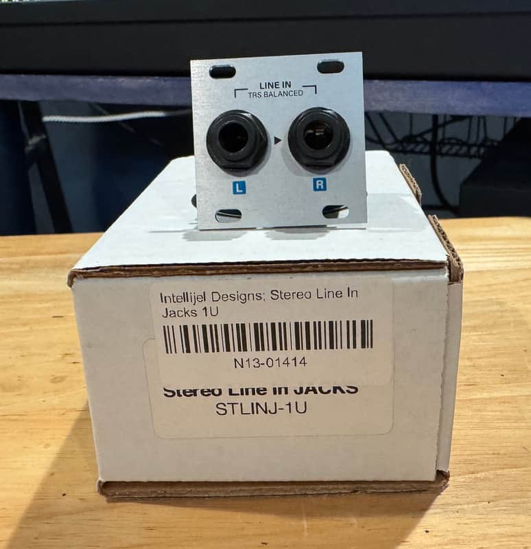 Intellijel Stereo Line In Jacks 1U