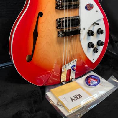 Rickenbacker 1993Plus Fire Glo, 12-String, 3X Toaster Pups, Stereo, w/HSC 2026 image 4