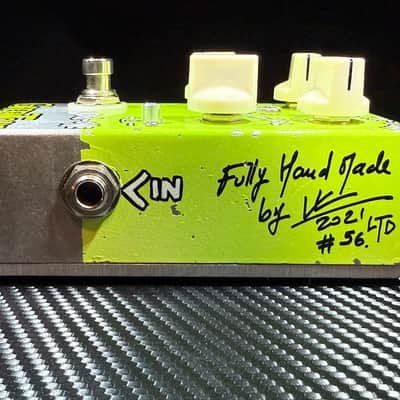 VL Effects Green Tone Bullitt Overdrive-Distortion - Tube Screamer/Dumble Style Overdrive-Booster image 4