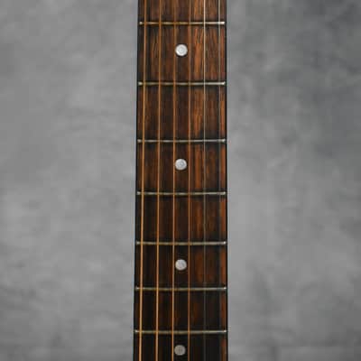 Aria AW-70 Vintage 1980s Square Shouldered Mahogany Korean Made Acoustic Guitar image 6