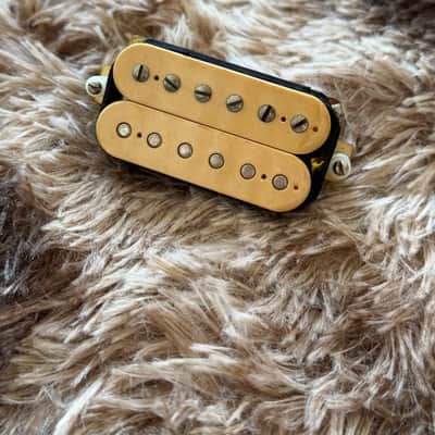 1980s DiMarzio PAF Vintage Neck Humbucker Pickup - Cream image 1