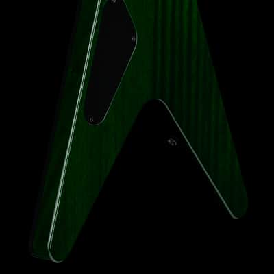Dean USA ML Flame Top Kahler - Emerald Green Burst #21097 image 8