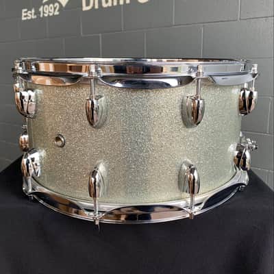 ~RARE!~ Yamaha Oak Custom 7x14" Snare Drum in Champagne Sparkle (Rm4) image 5