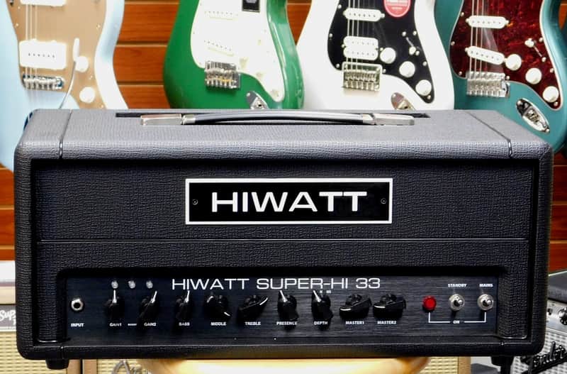 2025 Hiwatt SUPER-HI 33 Guitar Amplifier Head w/ Footswitch! VERY NICE!!! image 1