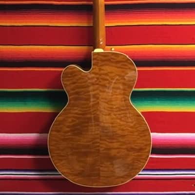Gretsch G6120TGQM-56 Limited Edition Quilt Classic Chet Atkins 2023 - Roundup Orange Stain image 5
