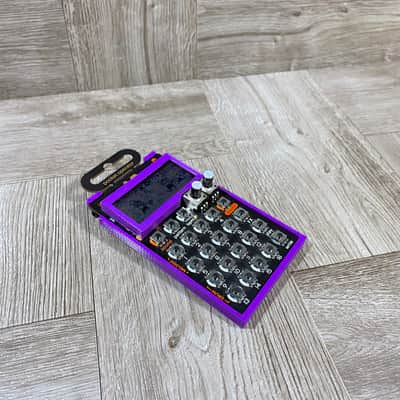 Ultra Minimal Case & LCD Protector for Teenage Engineering Pocket Operators - color PURPLE - by KZcraftworks USA image 3