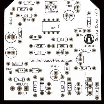 Ducky Comp PCB - Build your own vintage DynaComp Compressor! image 1