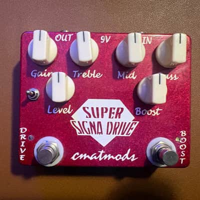 CMATMods Super Signa Drive Boost & Overdrive | Reverb