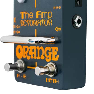 Orange Amp Detonator Buffered Active ABY Switcher - Black image 2