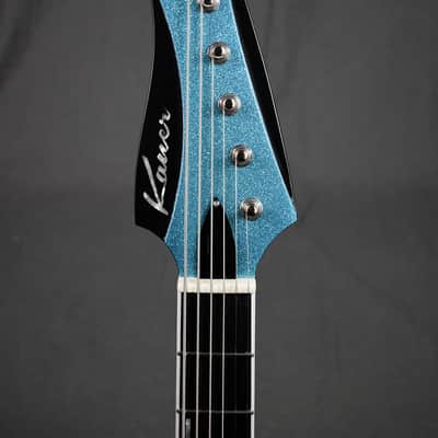 2023 Kauer Banshee Baritone Sky Blue Flake w/ Bigsby image 20