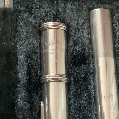 Yamaha 285S Open Hole Flute All New Pads, Clean image 4