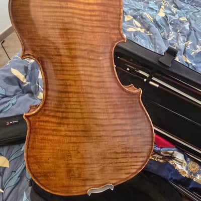 Beautiful One Piece Back Daniel Moinel 4/4 1948 Professional Violin, perfectly setup in Edinburgh and played in professional Orchestra, Warm Silvery big sound, incredibly easy to play. Suitable for orchestra or soloist playing. image 14