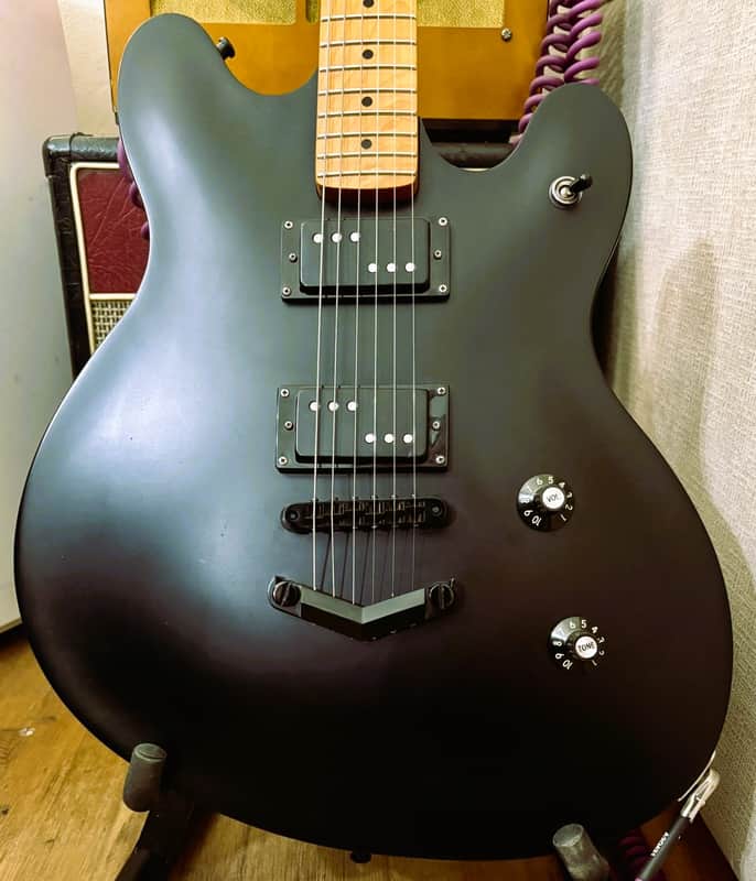 Custom Starcaster guitar Major UPGRADES Black Mass Wide Range CV Neck Swap Passive Electronics wGB image 1