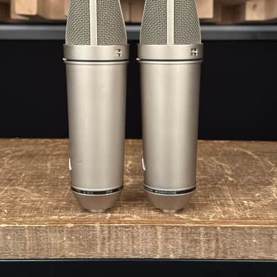 Vintage Neumann U 87 A i 1980s Condenser Microphone Stereo Pair. Sequential SN. U87A i U87Ai U87 Ai. EA 87 image 3