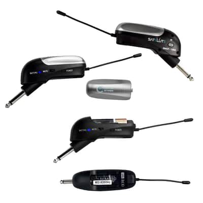 Nady SAT-SMGT100AEU1 100-Channel Wireless Instrument System For Electric Guitar (Recessed Jack) image 2