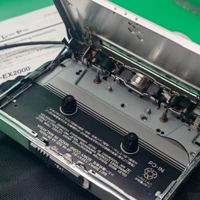 Pro Restored Perfect Sony WM-EX2000 Walkman In Box Complete barely used - video image 6
