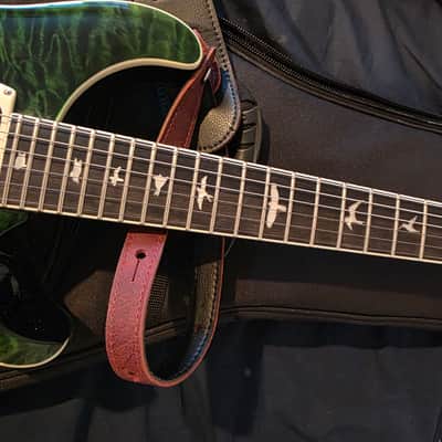 PRS 24 Custom SE Quilt Top 2026 - Teal and Black image 9