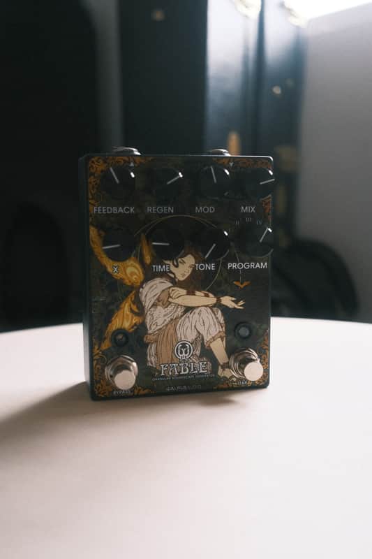 Walrus Audio Fable Granular Soundscape Generator Limited Edition - Floral Series 2024 - Olive Floral image 1