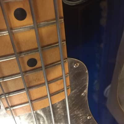 Stunning 1991 USA G&L SB-1 Blueburst LEFTY w OHSC image 8