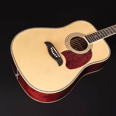 Oscar Schmidt OG2N Dreadnought Select Spruce Top Mahogany Neck 6-String Acoustic Guitar image 3