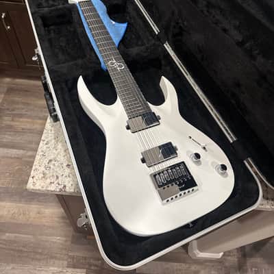 Solar A1.7 Vinter - Pearl White Matte 7 String Evertune Electric Guitar image 10