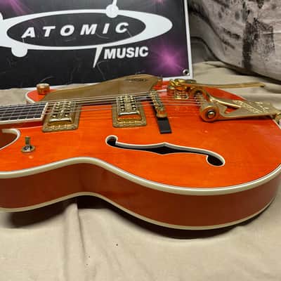 Gretsch G6122 Jr. 6122 Country Classic Junior Guitar with Case MIJ Japan 1999 Orange image 15