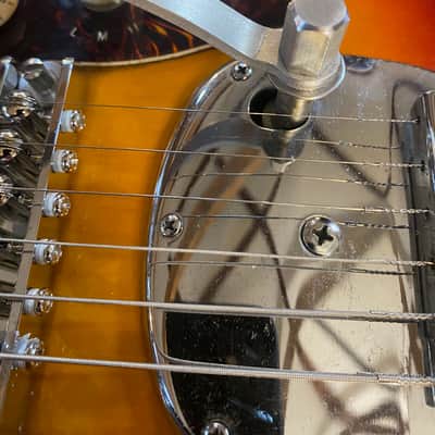 Norma Guitar. 60's. Japan Solidbody, Sunburst. Just Setup. Teisco, Harmony, Kay image 8