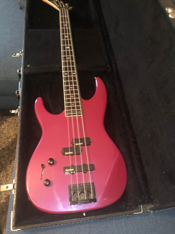 Kramer Forum IV 1987-88 Flip Flop Pink Lefty Left Handed image 1