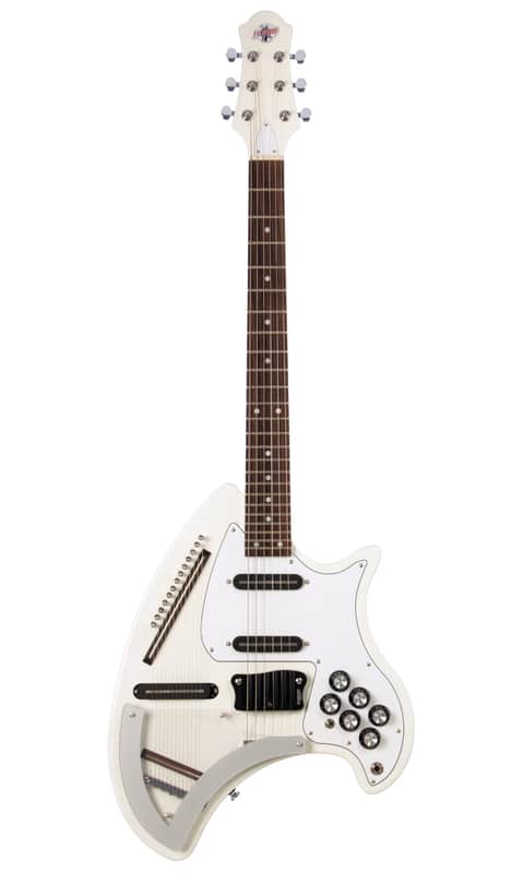 Breadwinner Electric Sitar-White image 1