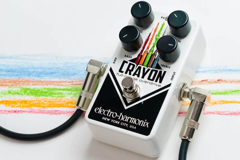Electro-Harmonix Crayon Full-Range Overdrive Pedal image 1