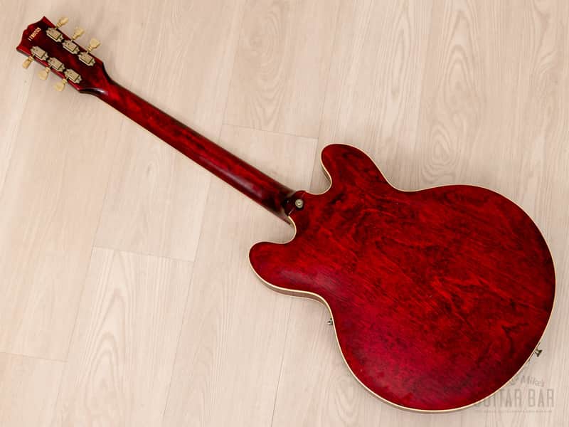 1978 Greco SA-550 Vintage ES Guitar Wine Red w/ Ebony Board