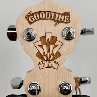 Deering Goodtime Openback 5 String Banjo - Natural w/ Softcase image 3