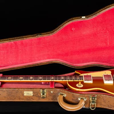 Gibson Custom Shop Willcutt Exclusive 1957 Les Paul Standard Reissue V2 Neck Goldtop (453) image 7