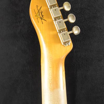 Fender Custom Shop '60s Custom Telecaster Thinline Relic Aged Seafoam Green Sparkle image 9