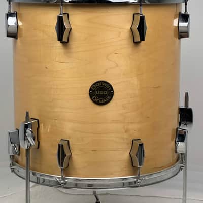 Darwin Drums USA 20/10/12/14/16" Maple Drum Set - 90's Gloss Maple image 21