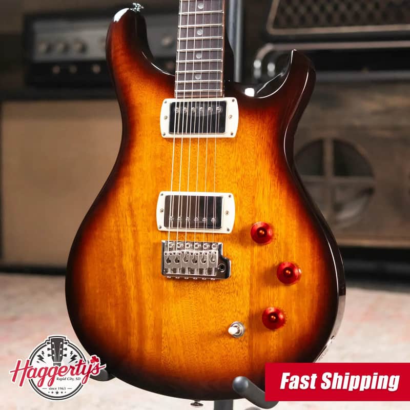 PRS SE David Grissom Standard Electric Guitar - McCarty Tobacco Sunburst with Gig Bag image 1