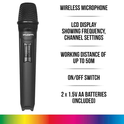 KAM KWM6PRO UHF Wireless Microphone System image 8