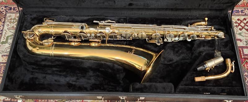 Selmer USA Baritone Saxophone (Eb) Polished Brass 1990s USA image 1