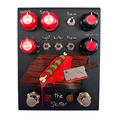 Champion Leccy The Skitter V3 Tremolo + Reverb Pedal (LTE)