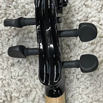 Stagg EVA 4/4-BK Black Silent Viola Package with case and Bow - DEMO image 6