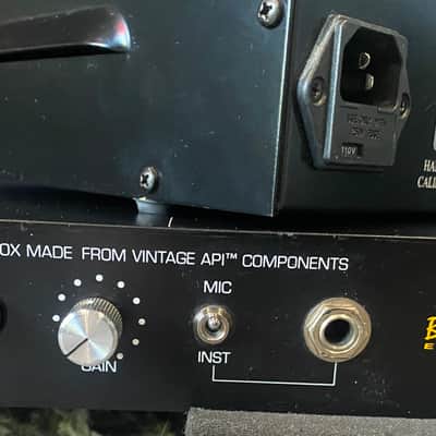 Brent Averill API 312 Mic Preamp Pair Rack Mount w/ Power Supply image 7