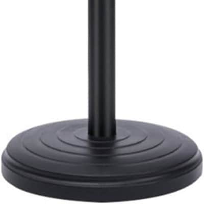 Desktop Microphone Stand, Upgraded Adjustable Table Mic Stand with Mic Clip and 5/8" Male to 3/8" Female Screw image 1
