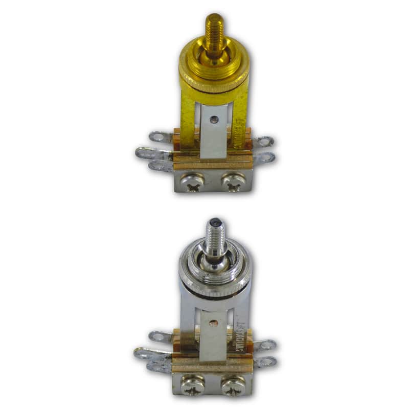 Switchcraft SC3TSLG 3-Way Long Toggle Switch for Gibson® Les Paul® Guitars image 1