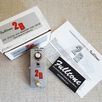 Fulltone 2B Boost with Limiter - Silver image 1
