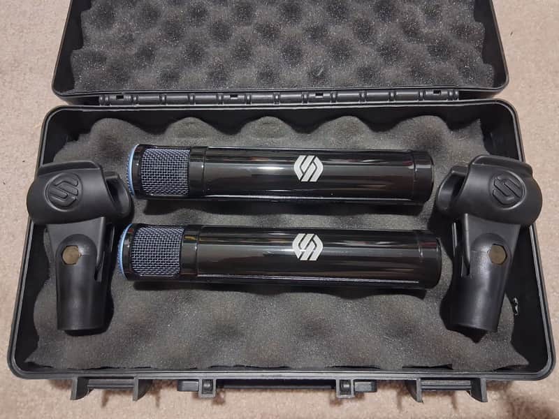 Sterling Audio ST131 Small Diaphragm Studio Condenser Microphone Pair image 1