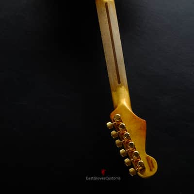 Fender American FSR Deluxe Stratocaster 24k Pure Gold Leaf ‘69 Custom Shop Abigail Ybarra pups Relic image 19