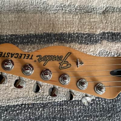 Fender Deluxe Nashville Telecaster 2019 - Maple Finger Board, White Blonde Body w/ Deluxe Fender GIg Bag image 2