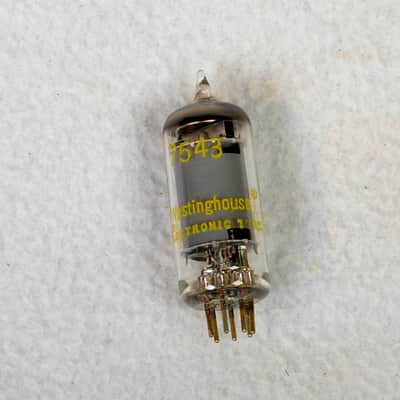 Westinghouse 7543/ 6AU6 NOS (3) Test strong image 7